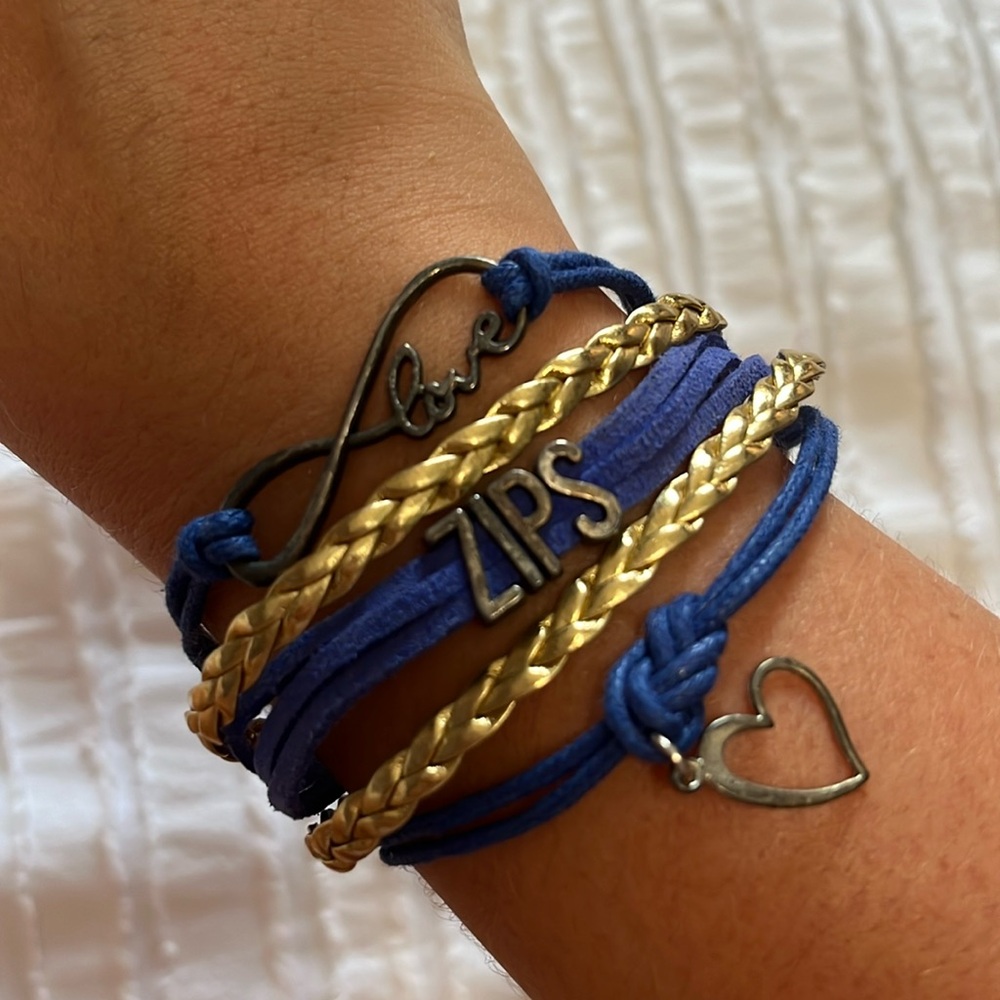 Akron Zips multi-strand bracelet